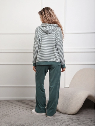 Домашний костюм "Софт" К-134 изумрудный